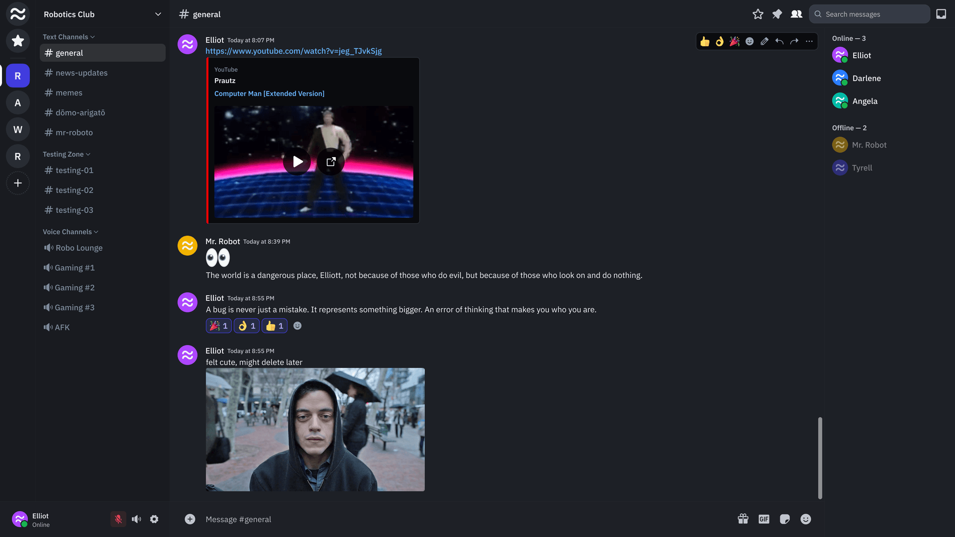 Fluxer desktop interface