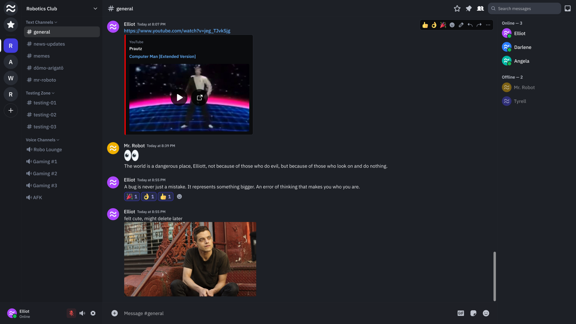Fluxer desktop interface